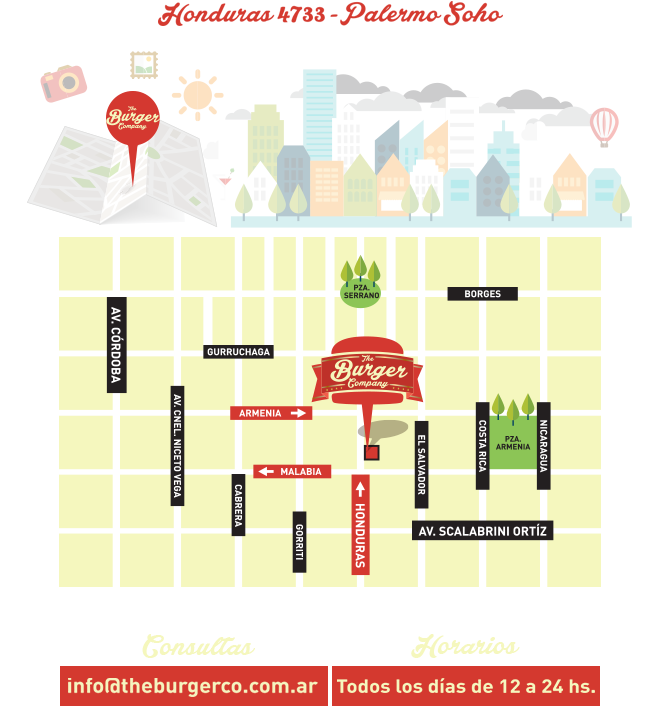Envianos tu consulta a info@theburgerco.com.ar! Envianos tu consulta a info@theburgerco.com.ar!